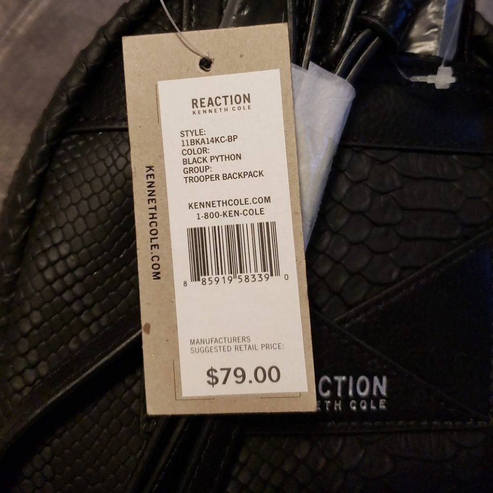 Kenneth Cole mini Backpack - Picture 3 of 3